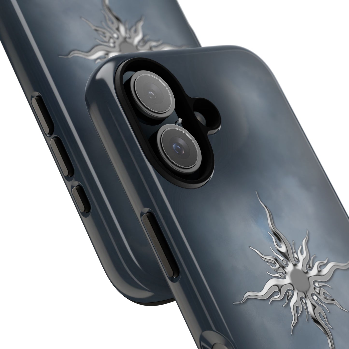 Silver Sun Phone Case