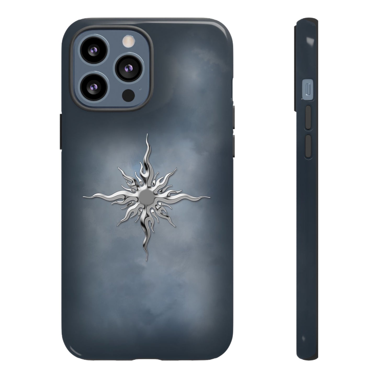 Silver Sun Phone Case