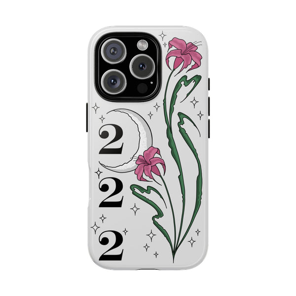 Moonlit Lily Phone Case ; Burnt Bliss